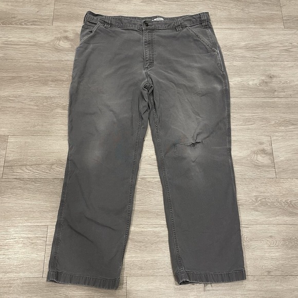 Carhartt Other - Carhartt Mens Carpenter Pants Distressed Work Holey Grungy Straight Leg 40 X30